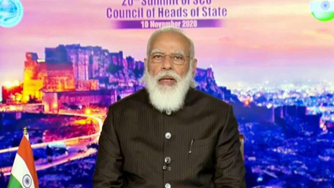 PM Modi at SCO meet