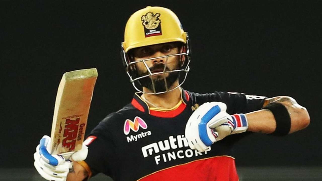 virat kohli with rcb jersey