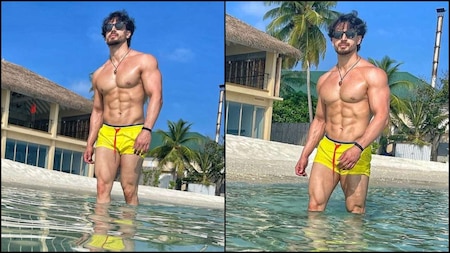Tiger Shroff knows how to raise temperature