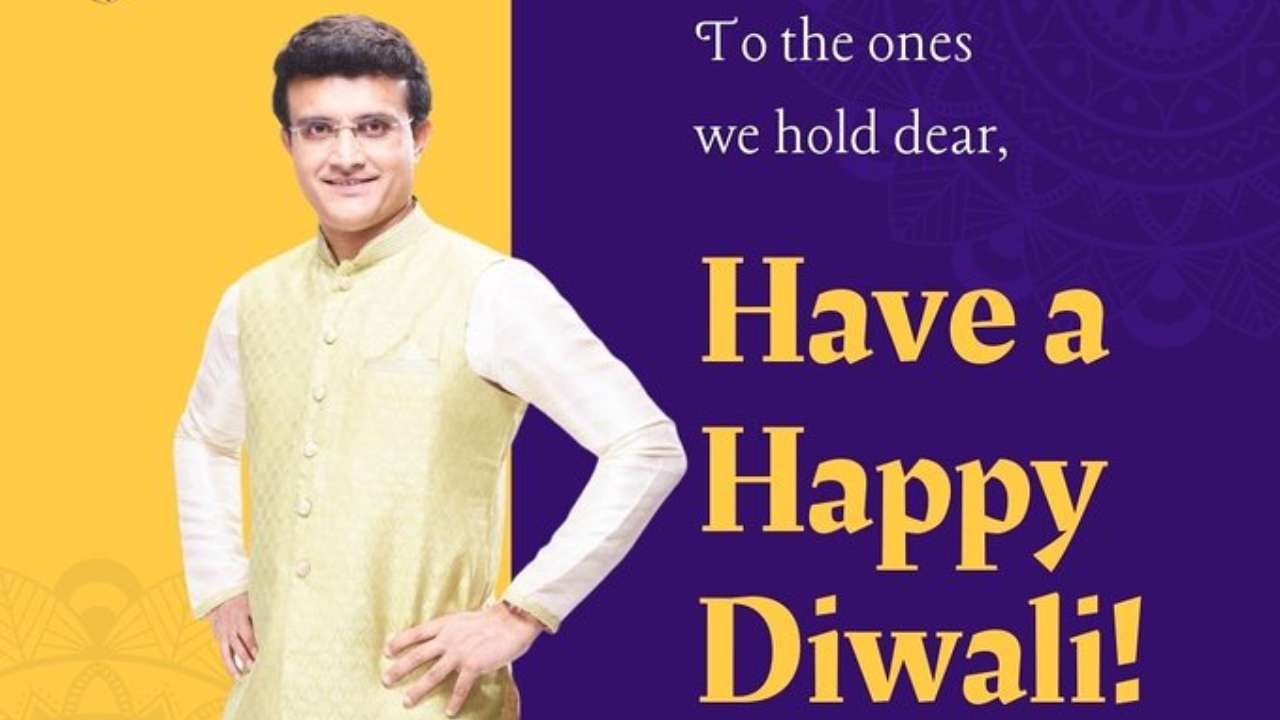 Happy Diwali Sourav Ganguly