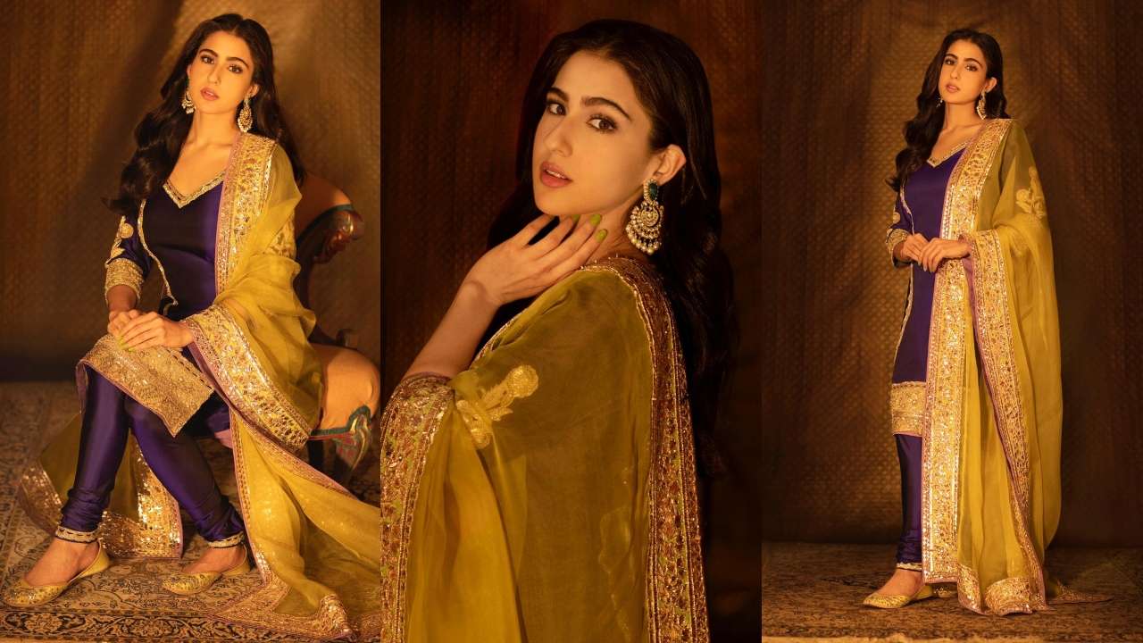 Sara Ali Khan's Diwali outfit