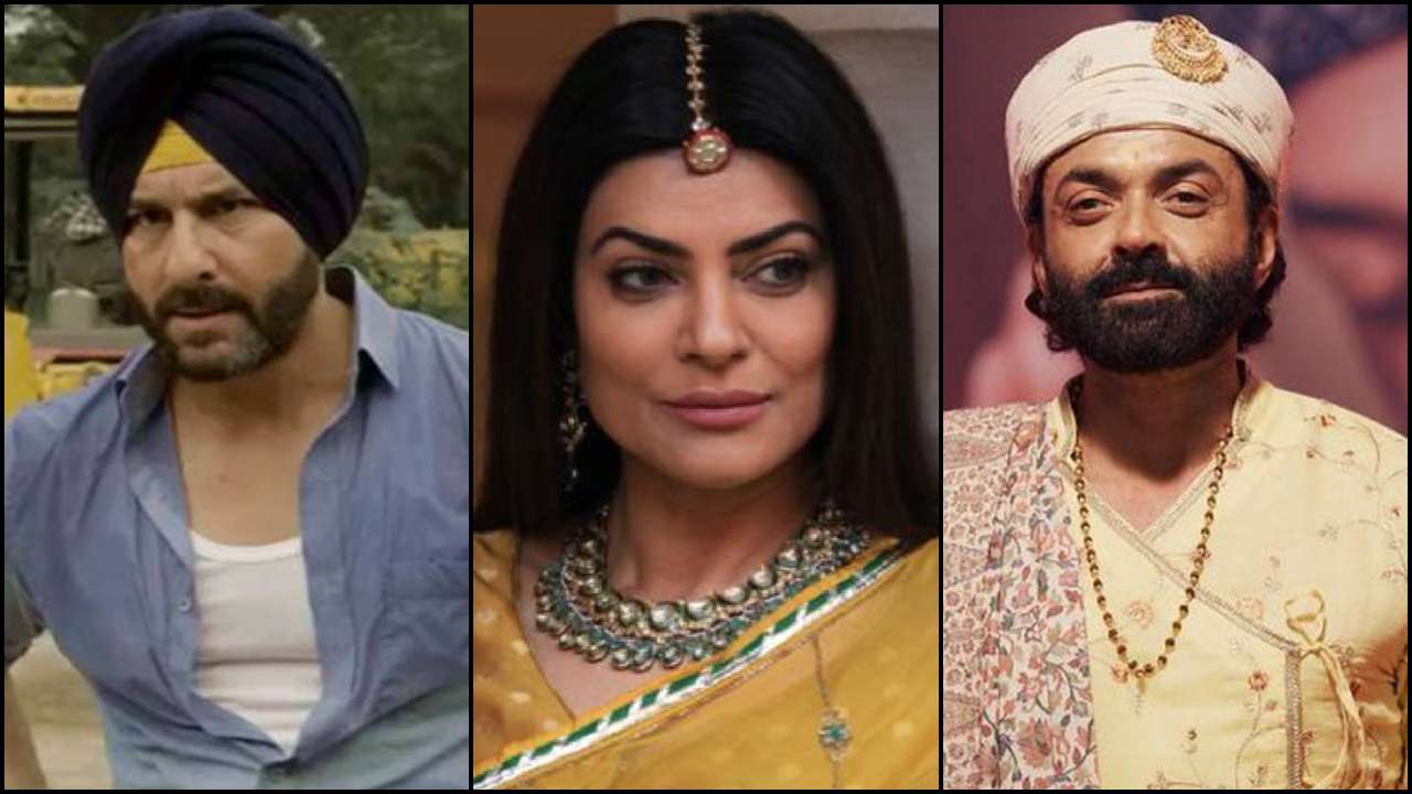 Saif Ali Khan, Bobby Deol, Sushmita Sen; Bollywood actors who gave OTT ...