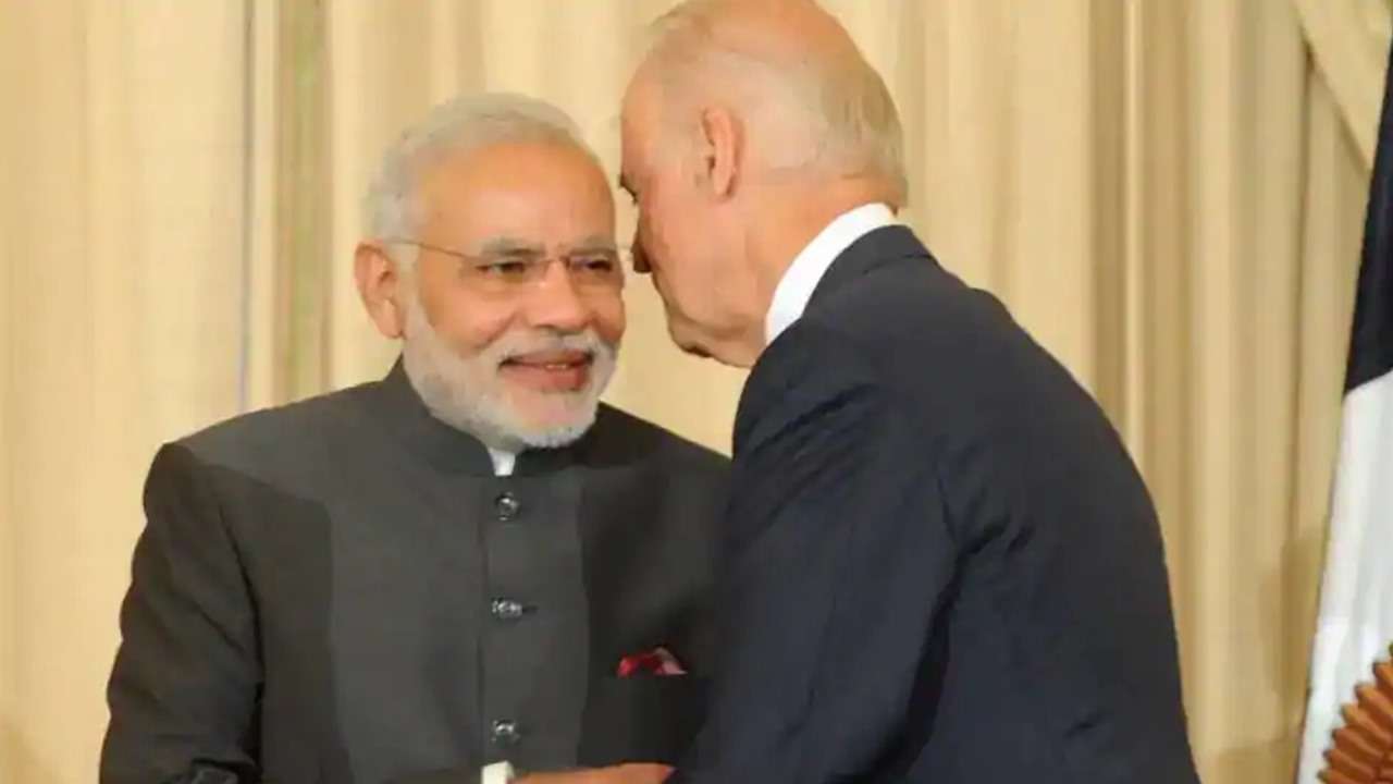 PM Modi and Joe Biden