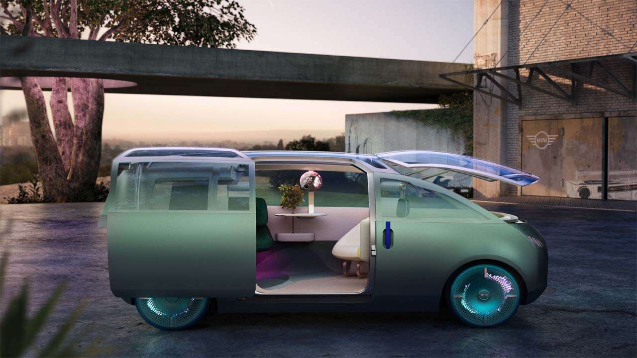 BMW MINI Vision Urbanaut: Car that transforms into living space