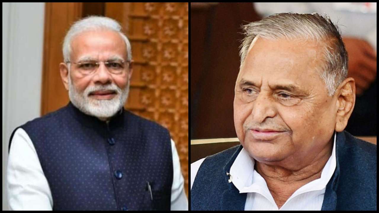 Mulayam Singh Yadav, PM Modi