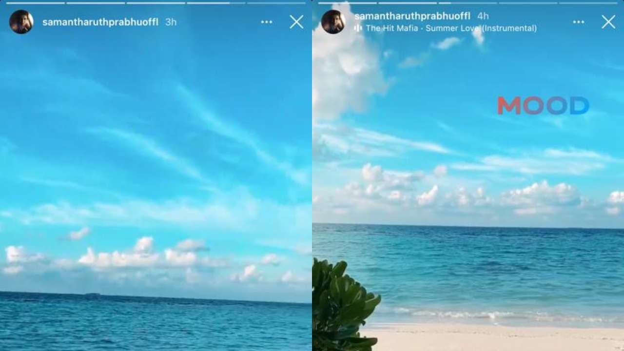 Samantha Akkineni's holiday mood