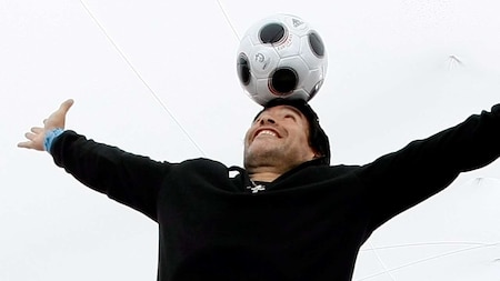 Maradona captivated everyone's imagination