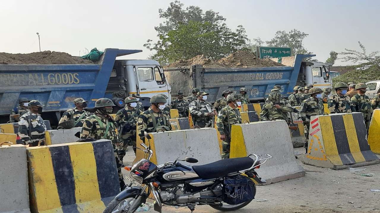 Singhu border