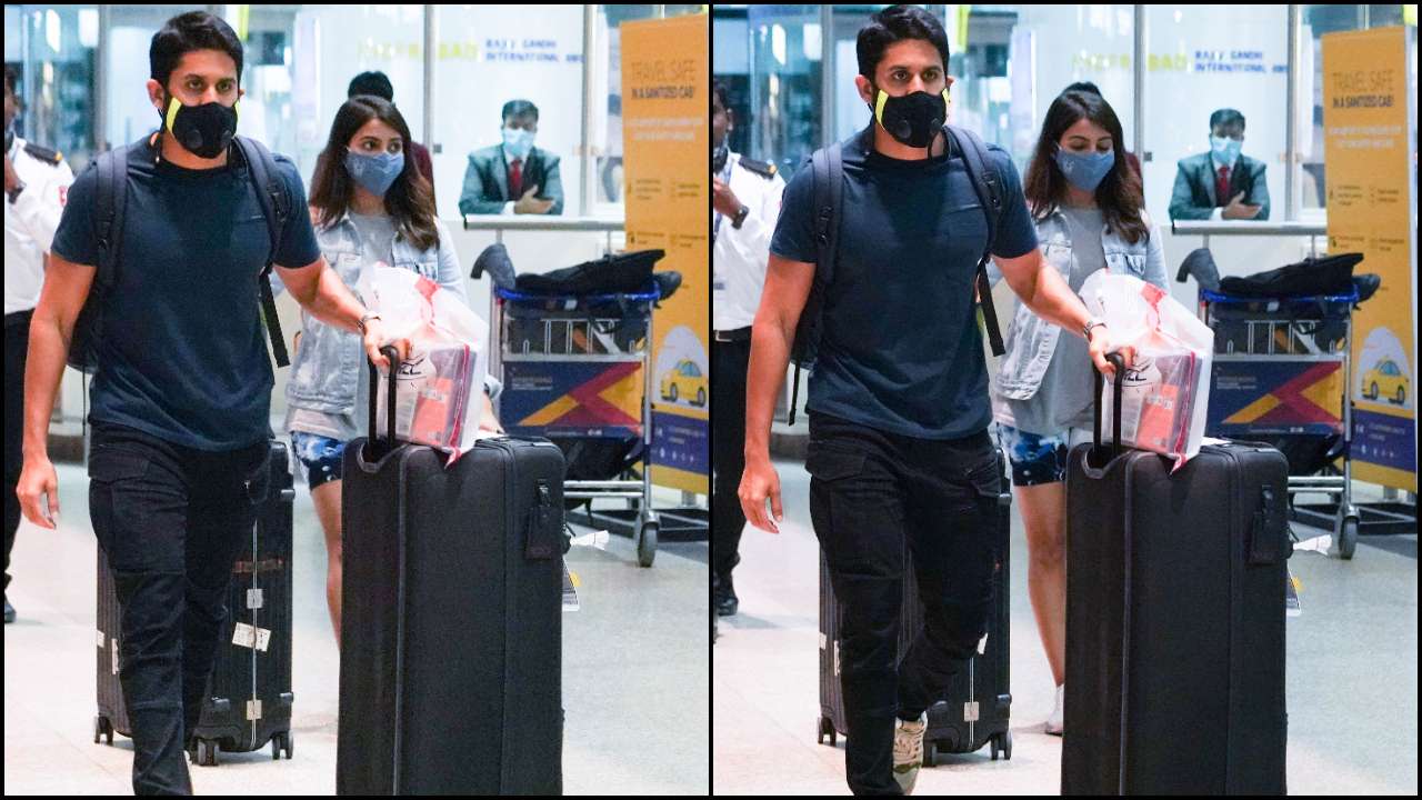 Samantha Akkineni Exclusive Visuals At Hyderabad Airport