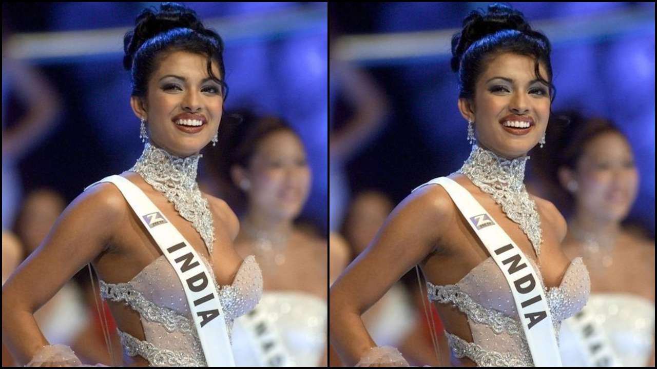 Priyanka Chopra's look at Miss World 2000 final round
