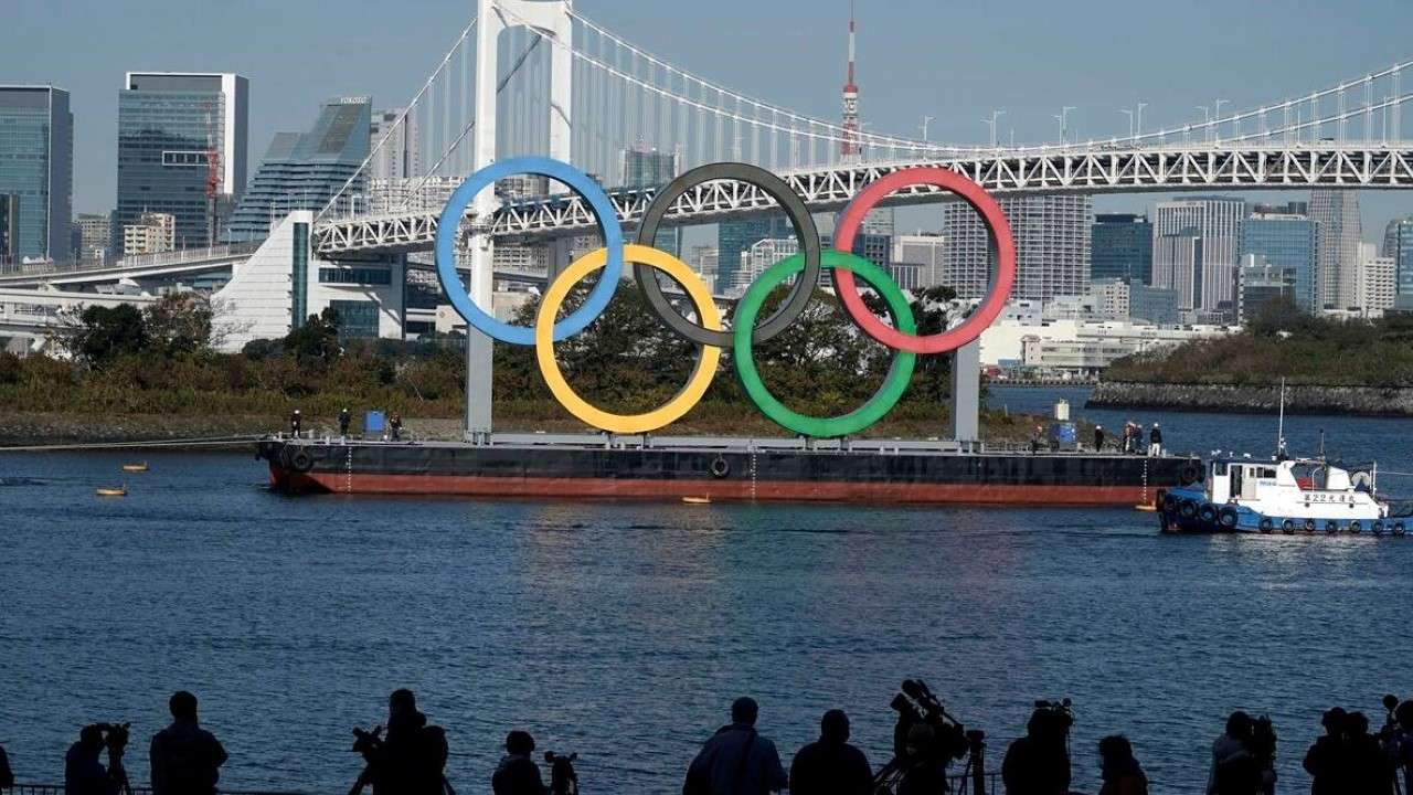 Olympic Rings Back In Tokyo Bay After Four Months Raises Hopes Of Event Amidst Covid19 Pandemic