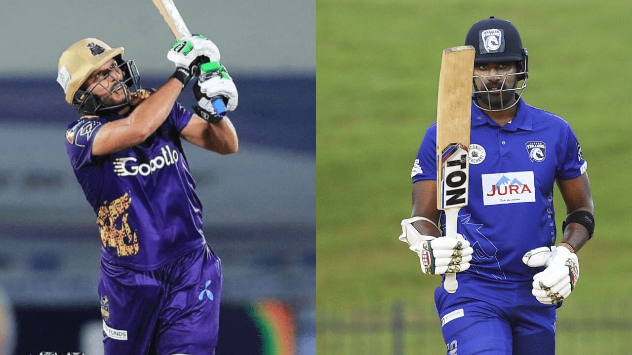 Galle Gladiators and Jaffna Stallions
