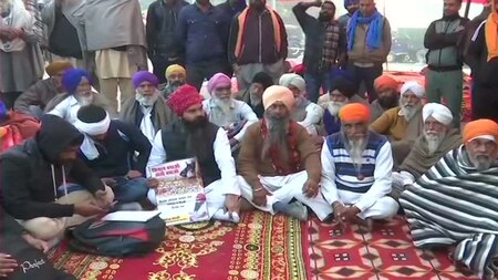 Farmers from Rajasthan joined protests