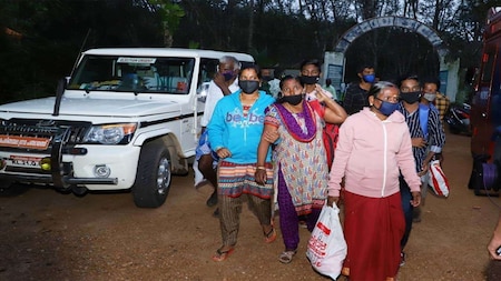 177 people shifted to relief camp in Kerala