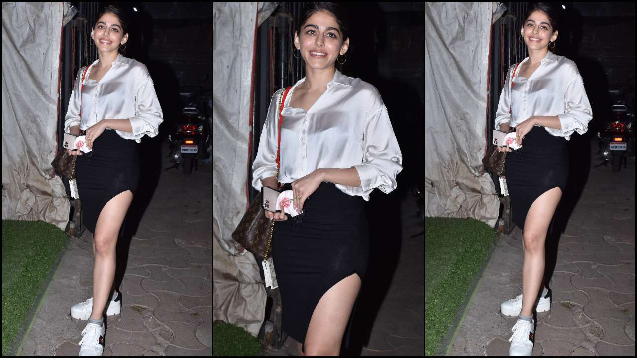 Alaya F's stylish evening look