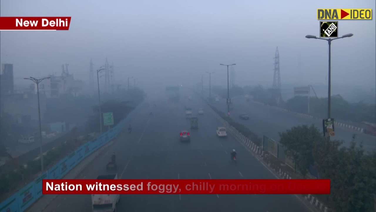 Cities Witness Dense Fog With Cold Wave
