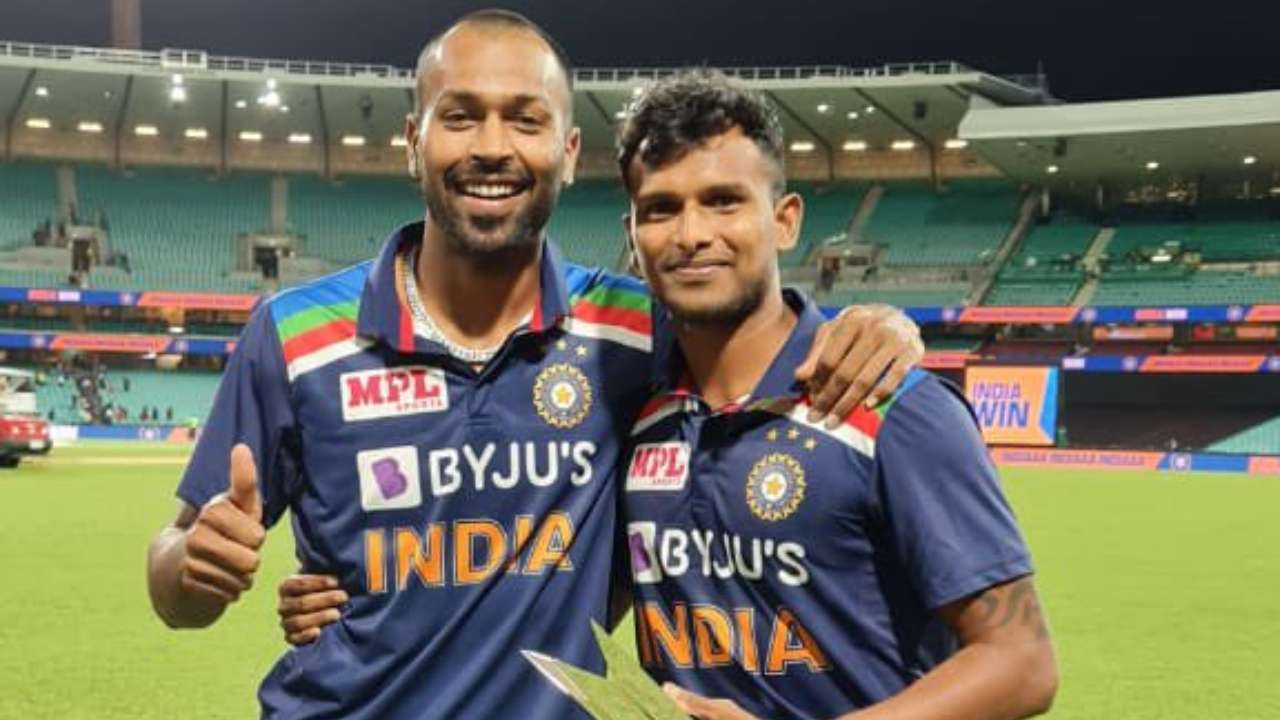 Hardik Pandya, T Natarajan