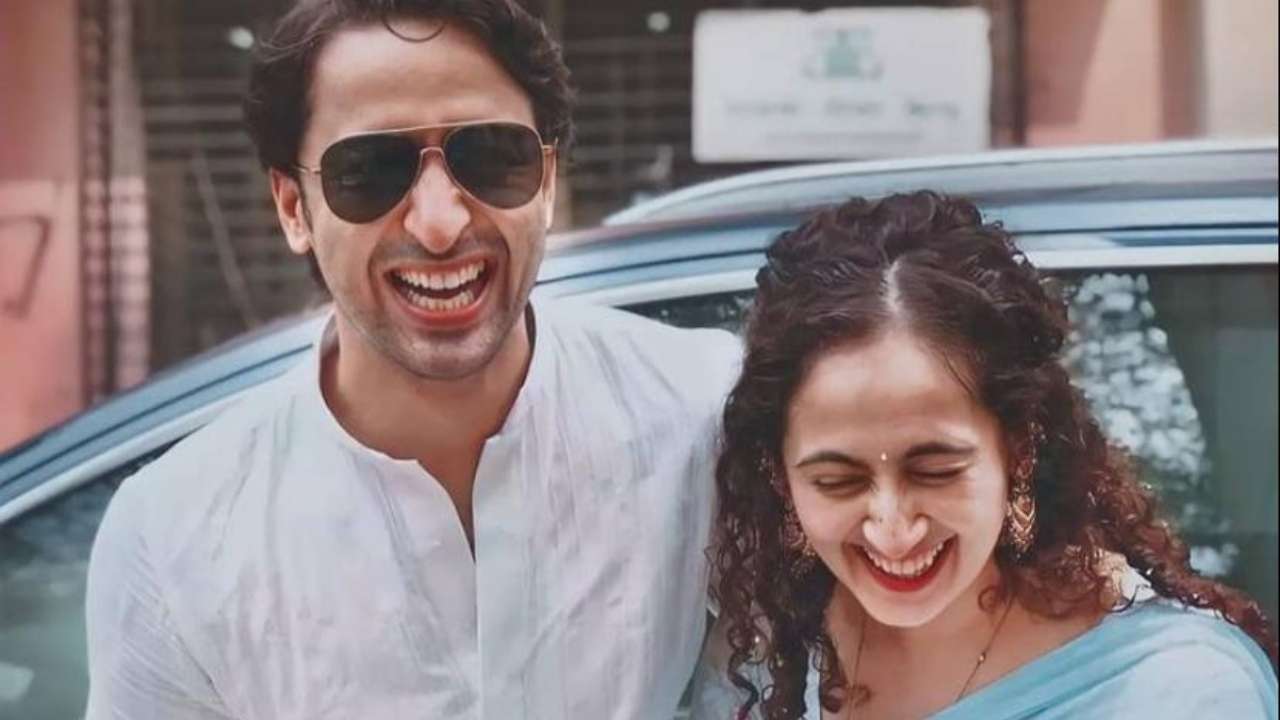 In Pic: Shaheer Sheikh-Ruchikaa Kapoor enjoy marital bliss as they twin