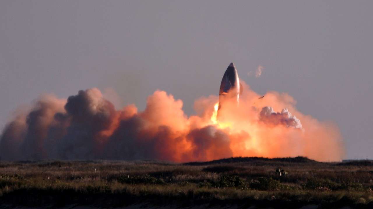 Spacex Rocket Starship Explodes During Landing After Test Flight