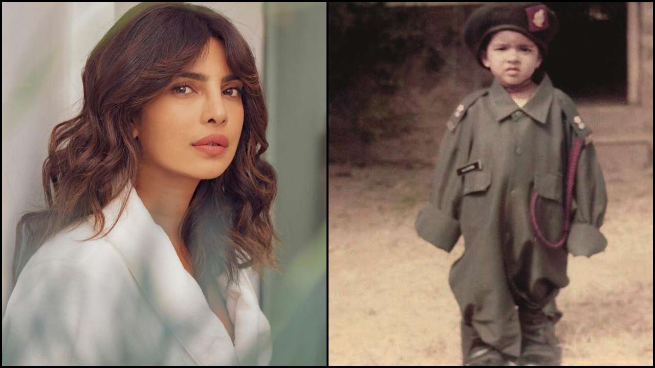 priyanka chopra in childhood photos