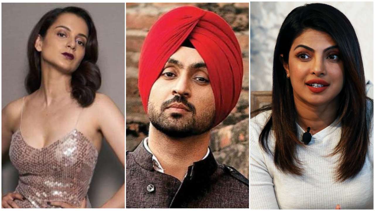 Kangana Ranaut Lashes Out At Diljit Dosanjh And Priyanka Chopra For Encouraging Farmers Protest