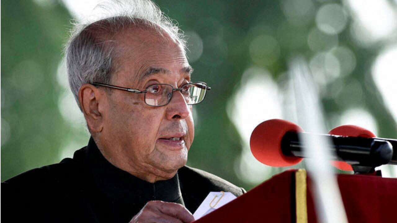 Former President Pranab Mukherjee