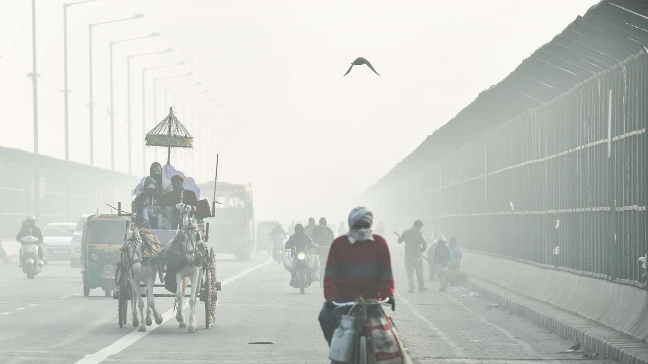 Cold Wave Grips North India At 4 1 Degrees Delhi Witnessed Season S Lowest Temperature