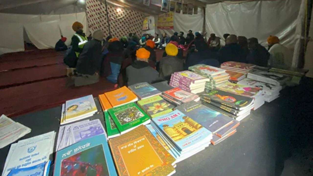 Farmers protest books
