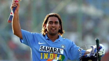 MS Dhoni ODI debut 2004