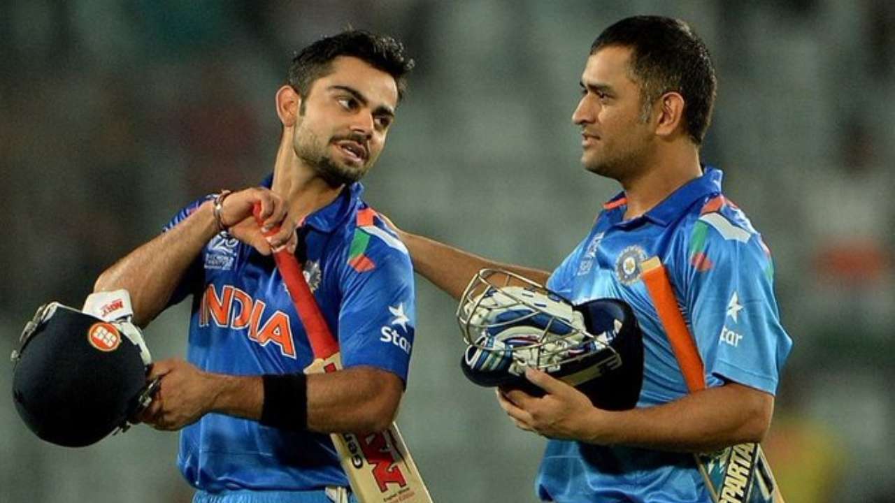 Watch Ms Dhonis Sweet Gesture To Virat Kohli In 2014 Icc World T20 Semi Final Revisited 0988