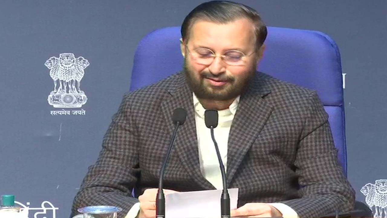 Union IB minister Prakash Javadekar