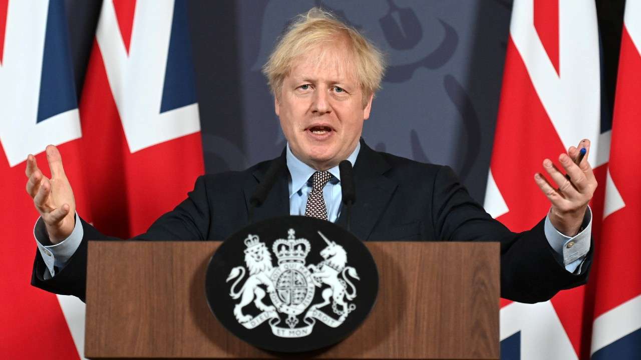 British PM Boris Johnson