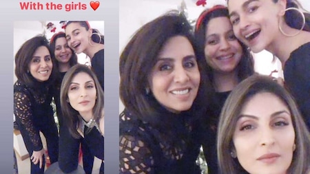Riddhima Kapoor shares photo 'with the girls'