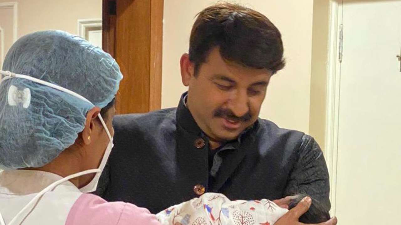 Actor, BJP MP Manoj Tiwari blessed with a baby girl; shares first photo