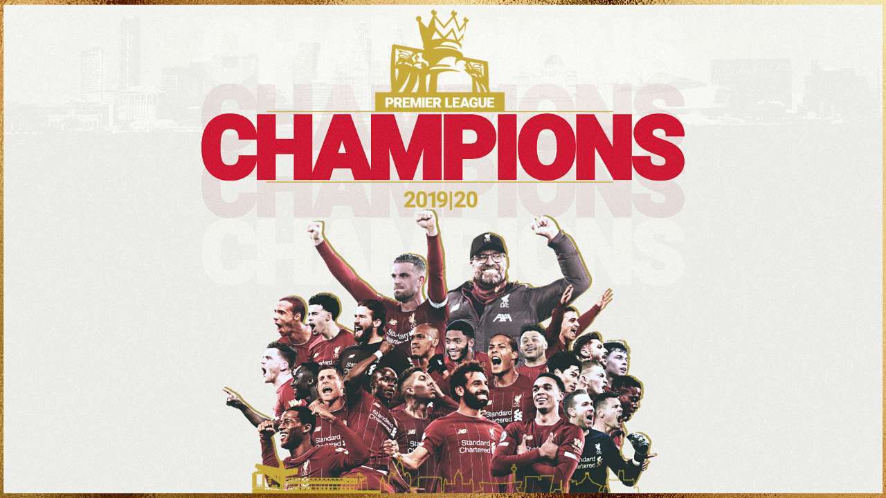 ​Liverpool won the Premier League title