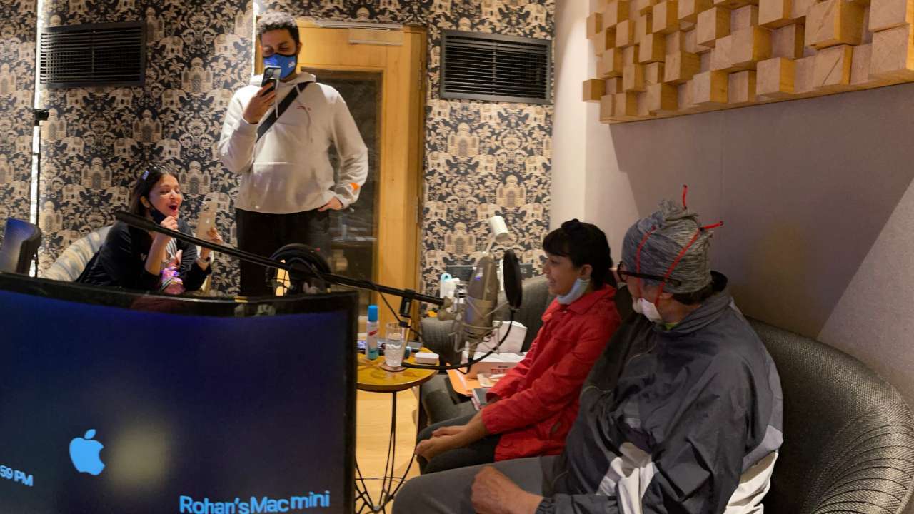 Bachchans came together to make music