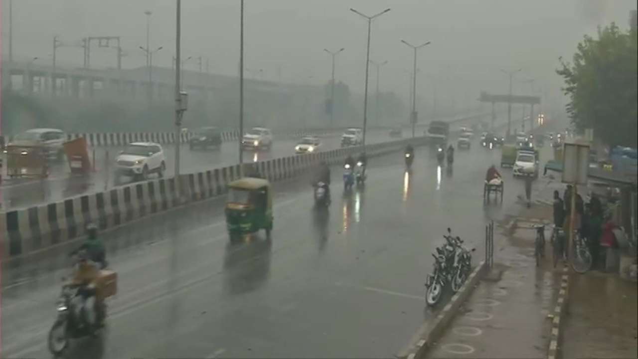 Delhi rain