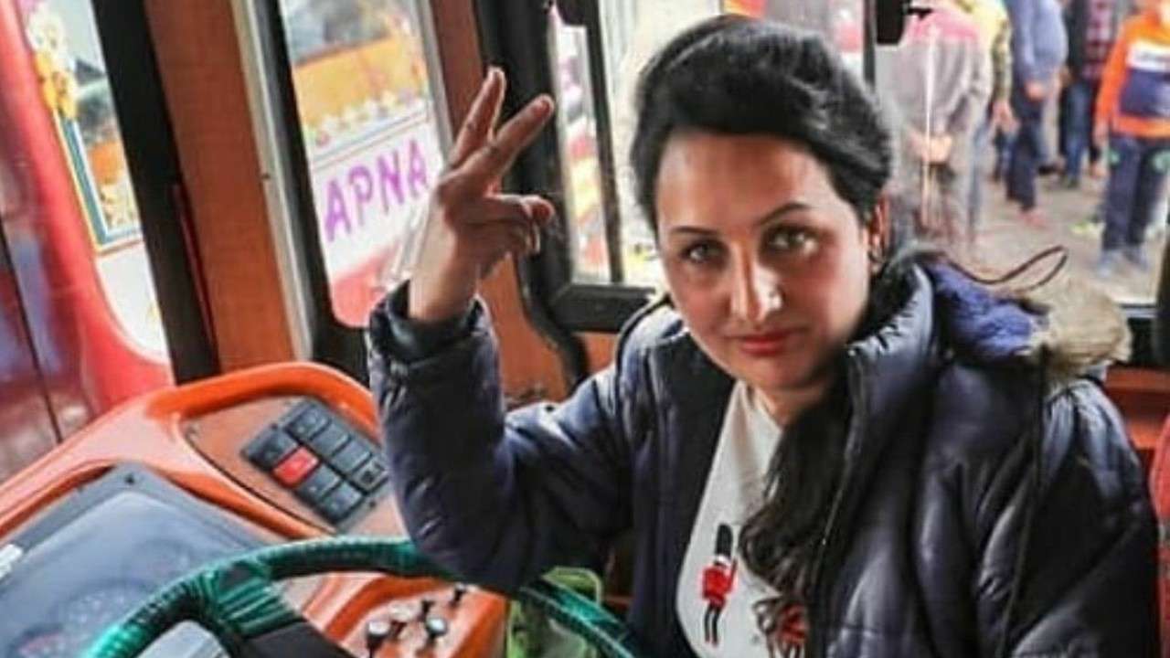 J&K first woman bus driver Pooja Devi
