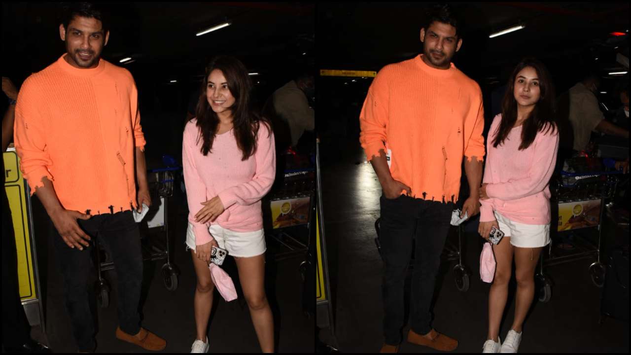 Sidharth Shukla and Shehnaaz Gill back from Goa