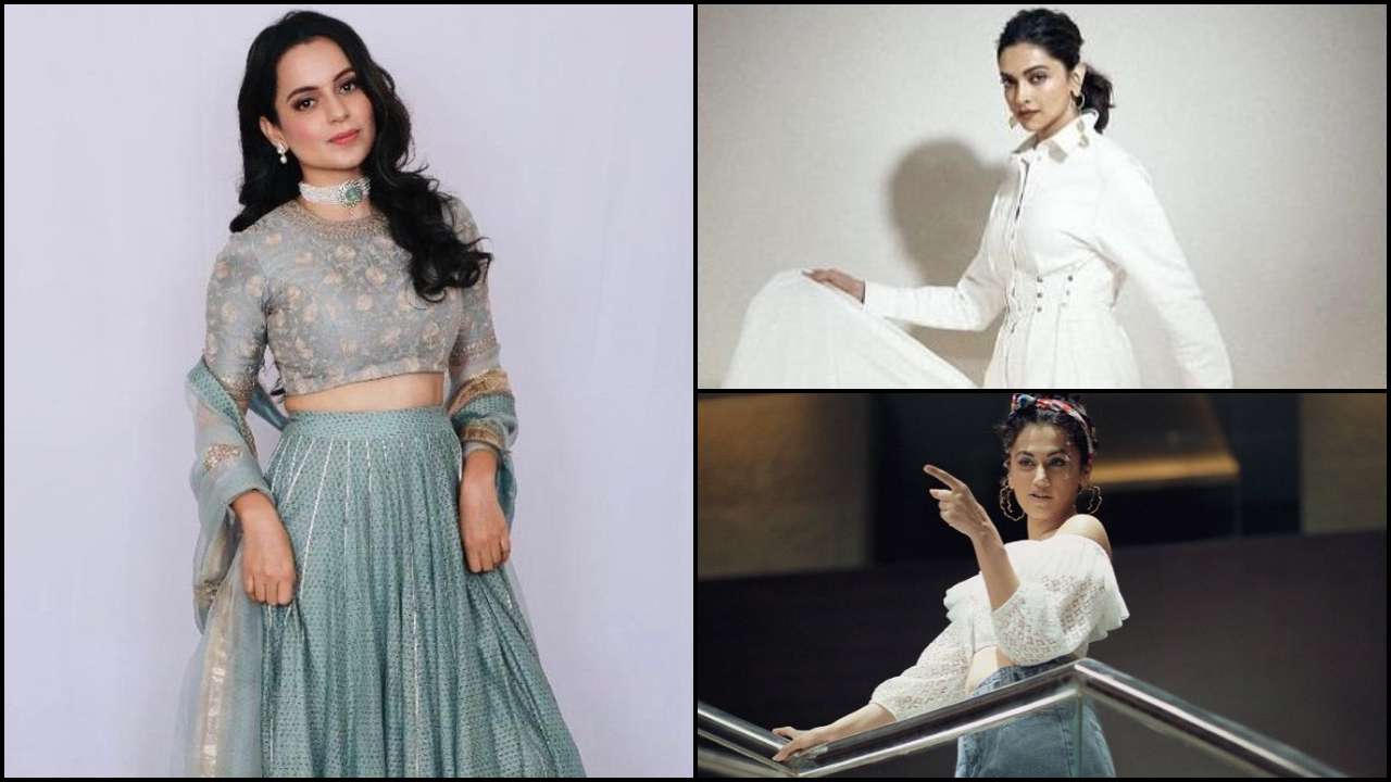 Kangana Ranaut, Deepika Padukone, Taapsee Pannu