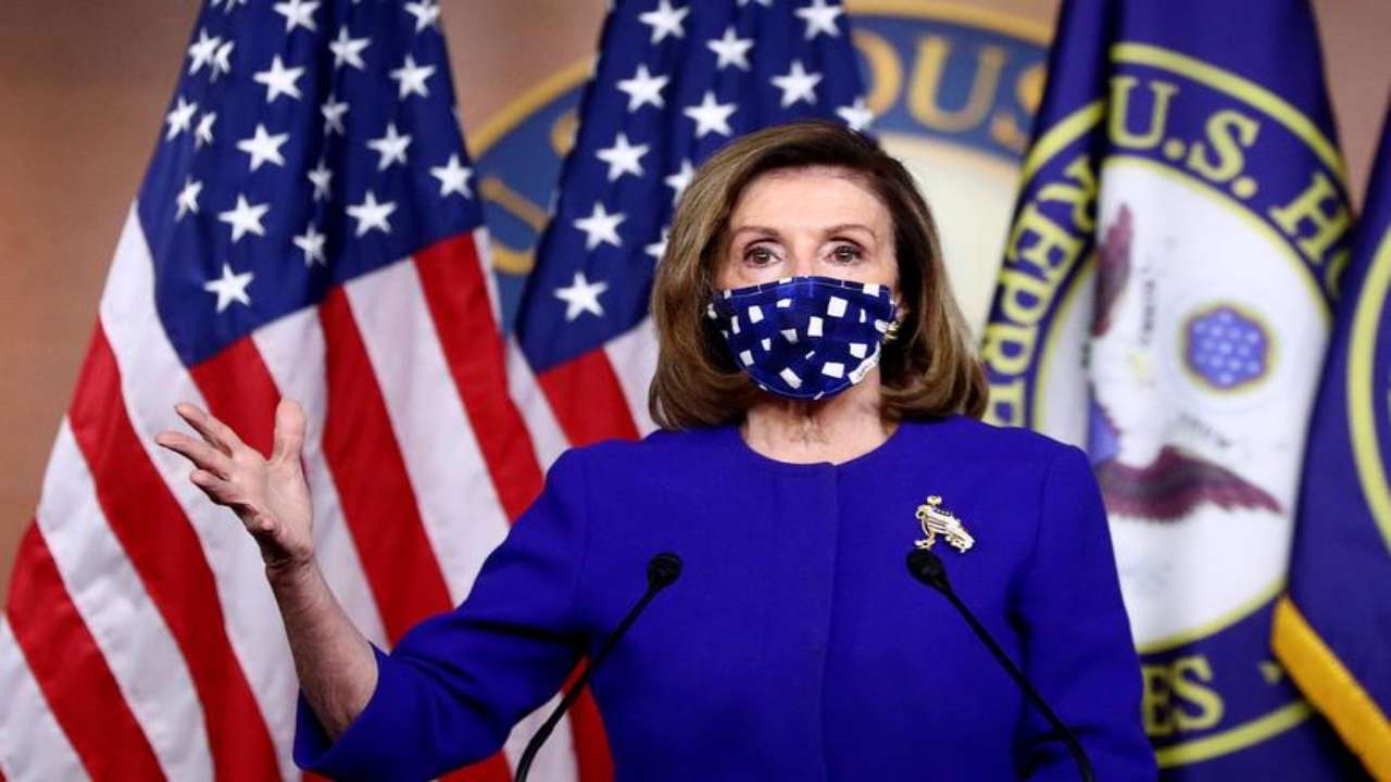 Nancy Pelosi Re Elected As Us House Speaker With Slim Majority