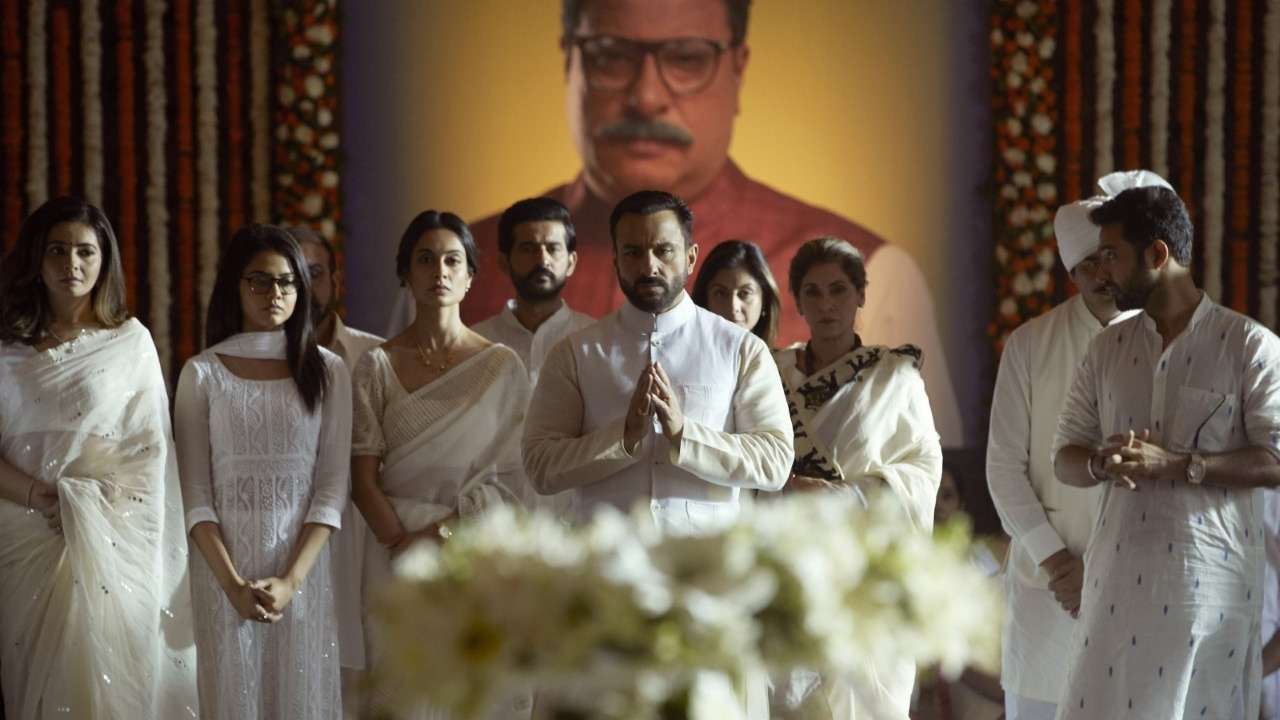 Saif Ali Khan and Dimple Kapadia play the game of politics in 'Tandav