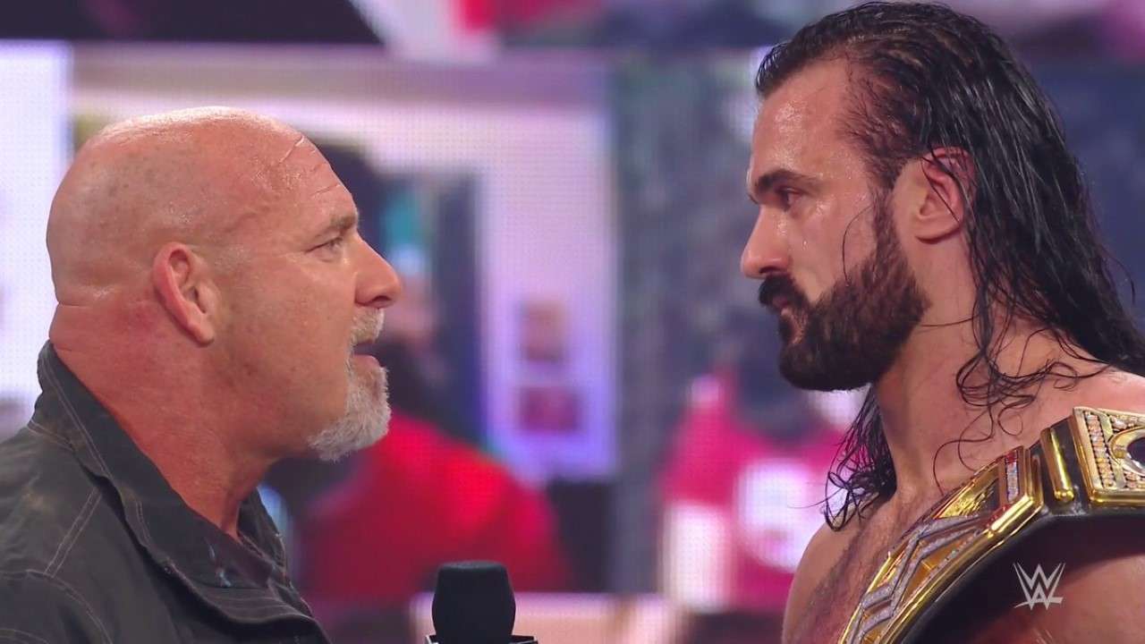 Goldberg makes a surprise return to RAW, wants to fight Drew McIntyre at  Royal Rumble