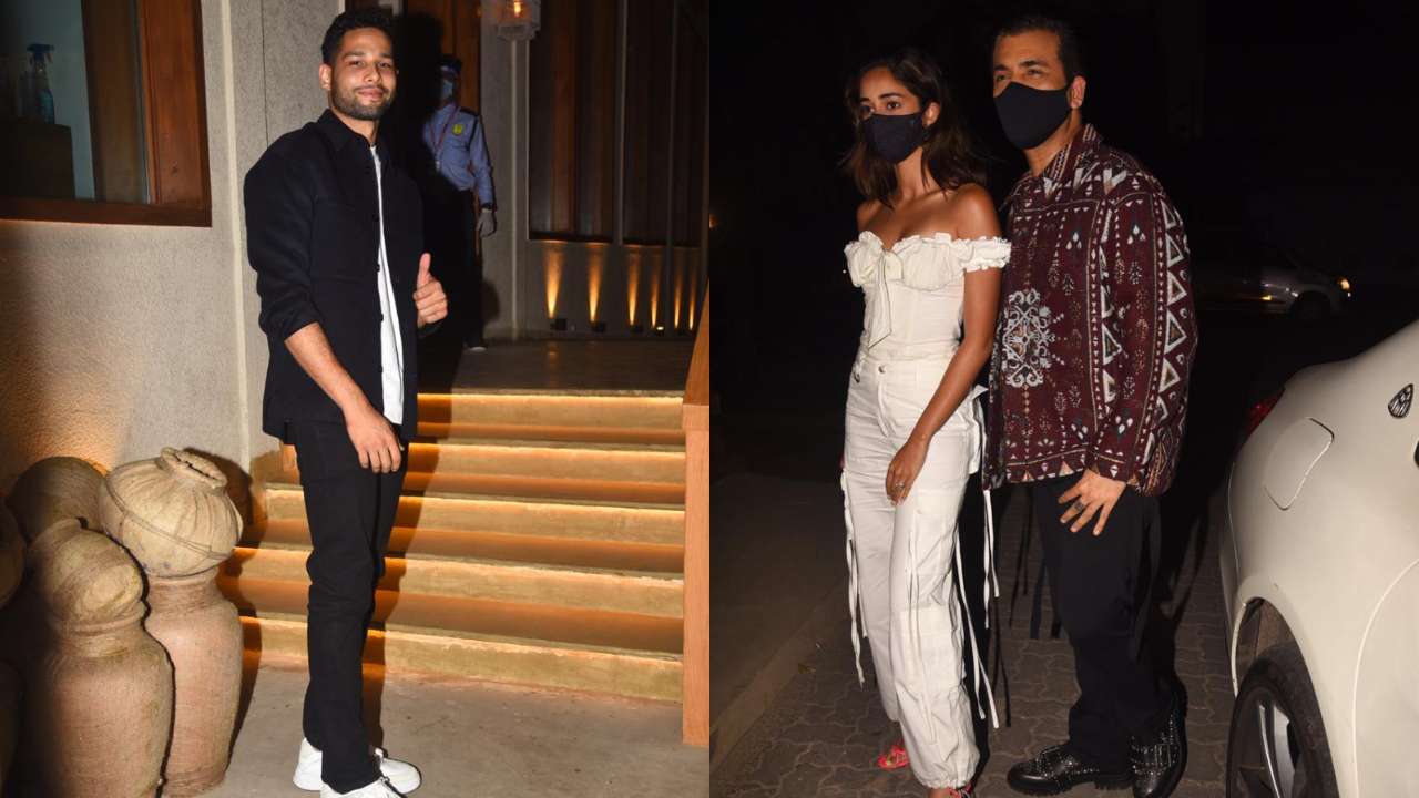 Siddhnth Chaturvedi arrives at Deepika's party, Ananya Panday-Karan Johar strike a pose