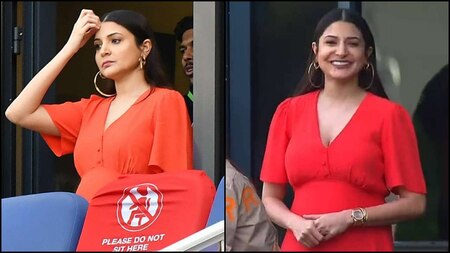 Anushka Sharma loves the red look