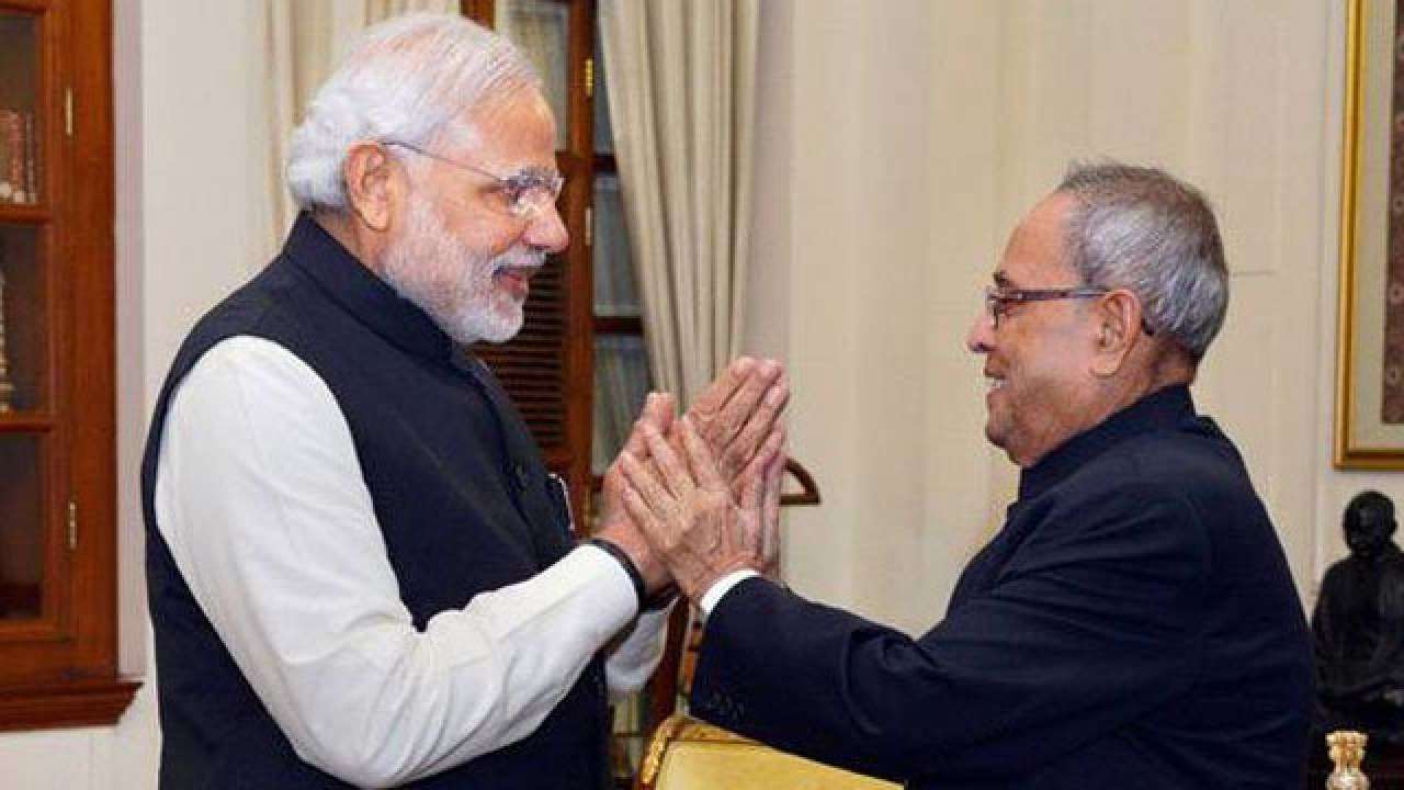 Modi earned and achieved his success: pranab mukherjee in memoir