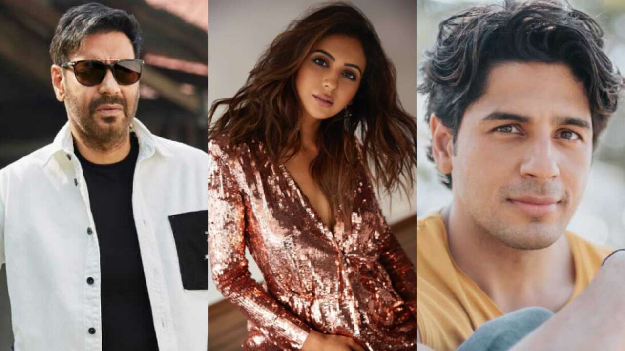 Rakul Preet Singh Risent Car Xxx - Ajay Devgn, Sidharth Malhotra and Rakul Preet Singh come together for slice  of life comedy 'Thank God'