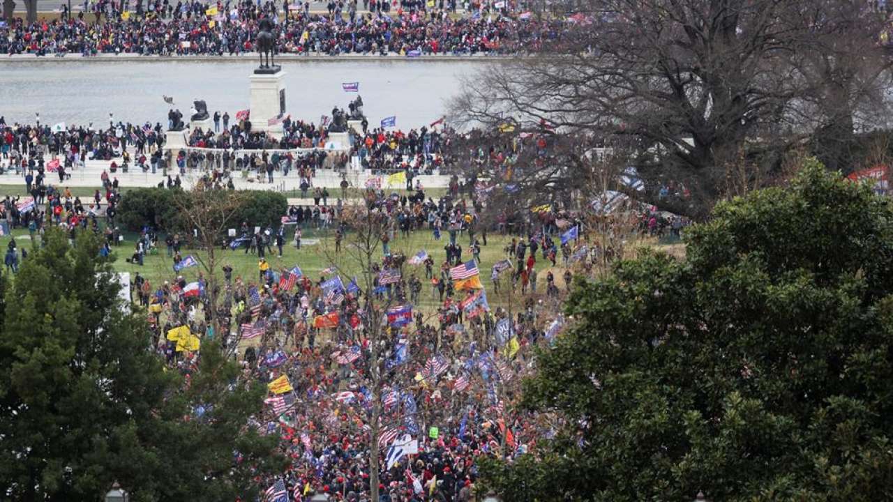 US capital riot