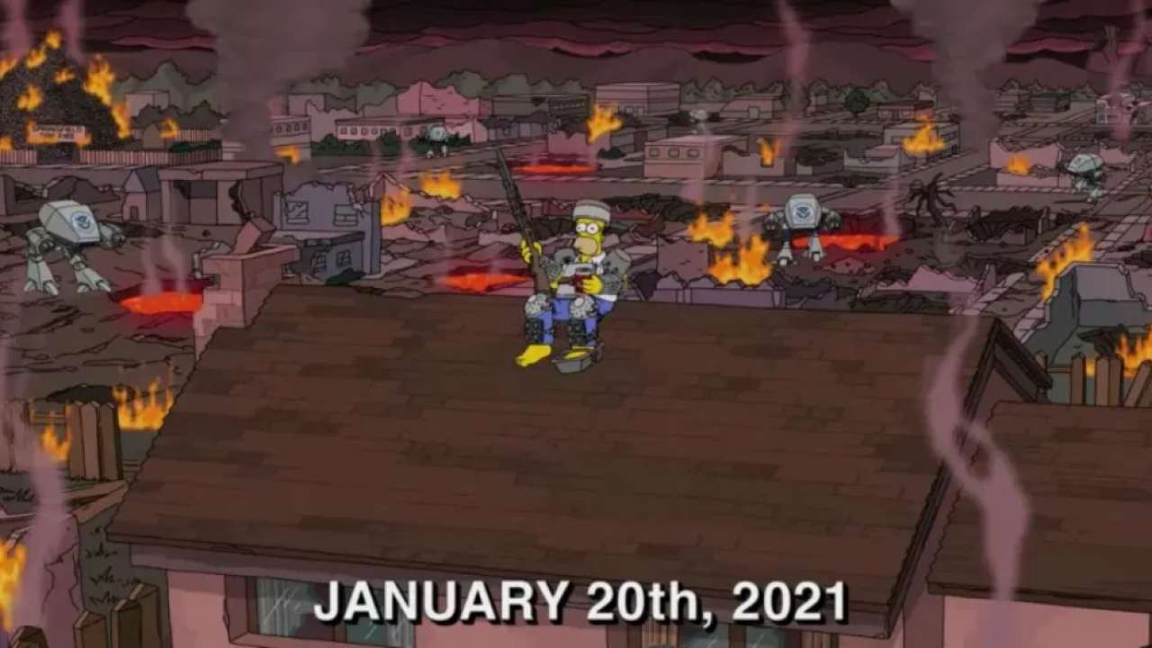 What Episode Did The Simpsons Predicted January 20 2021
