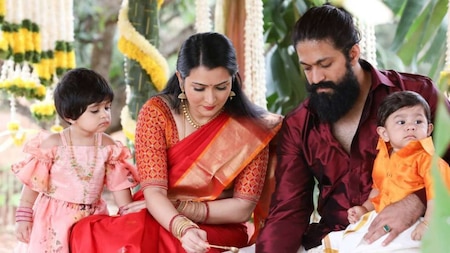 Yash is married to fellow actor Radhika Pandit